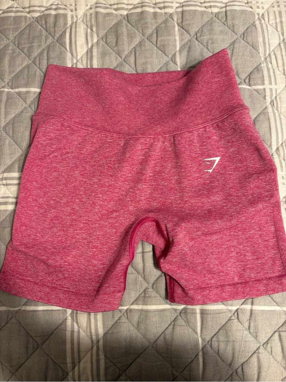 Gymshark Pink High-Rise Shorts